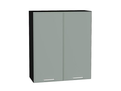 Кухонный  Шкаф верхний с 2-мя дверцами Квадро Graphite, Аквамарин, 920, 800, каркас ЛДСП  Graphite, фасад МДФ  Аквамарин,  920*800*321 sppr5VVTtoAR73182 - фото 3820894