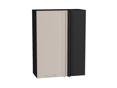 Кухонный  Шкаф верхний прямой угловой Квадро Graphite, Кашемир, 920, каркас ЛДСП  Graphite, фасад МДФ  Кашемир,  920*700*345 sppr5VVTtoAR72946 - фото 3820950