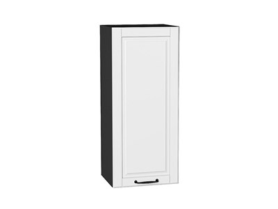 Кухонный  Шкаф верхний с 1-ой дверцей Дублин Graphite, Special White, 920, 400, каркас ЛДСП  Graphite, фасад МДФ  Special White,  920*400*318 sppr5VVTtoAR73003 - фото 3821700