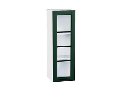 Кухонный  Шкаф верхний с 1-ой остекленной дверцей Дублин Белый, Special Green, 920, 300, каркас ЛДСП  Белый, фасад МДФ/Стекло  Special Green,  920*300*318 sppr5VVTtoAR74321 - фото 3821767