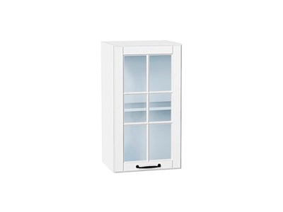 Кухонный  Шкаф верхний с 1-ой остекленной дверцей Дублин Белый, Special White, 720, 400, каркас ЛДСП  Белый, фасад МДФ/Стекло  Special White,  716*400*318 sppr5VVTtoAR74313 - фото 3821771
