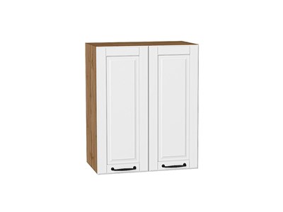 Кухонный  Шкаф верхний с 2-мя дверцами Дублин Дуб Вотан, Special White, 720, 600, каркас ЛДСП  Дуб Вотан, фасад МДФ  Special White,  716*600*318 sppr5VVTtoAR73135 - фото 3821808