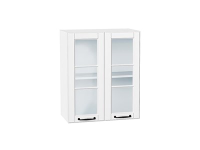 Кухонный  Шкаф верхний с 2-мя остекленными дверцами Дублин Белый, Special White, 720, 600, каркас ЛДСП  Белый, фасад МДФ/Стекло  Special White,  716*600*318 sppr5VVTtoAR74288 - фото 3821824