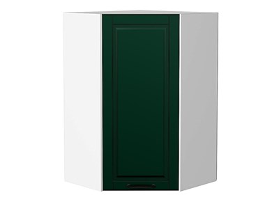 Кухонный  Шкаф верхний угловой Дублин Белый, Special Green, 920, каркас ЛДСП  Белый, фасад МДФ  Special Green,  920*600*600 sppr5VVTtoAR73220 - фото 3821865