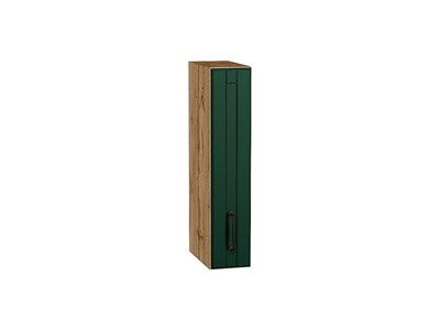 Кухонный  Шкаф верхний бутылочница Дублин Дуб Вотан, Special Green, 150, каркас ЛДСП  Дуб Вотан, фасад МДФ  Special Green,  716*150*318 sppr5VVTtoAR72757 - фото 3821892