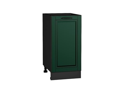 Кухонный  Шкаф нижний с 1-ой дверцей Дублин Graphite, Special Green, 400, каркас ЛДСП  Graphite, фасад МДФ  Special Green,  816*400*478 sppr5VVTtoAR73400 - фото 3821899