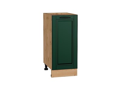 Кухонный  Шкаф нижний с 1-ой дверцей Дублин Дуб Вотан, Special Green, 350, каркас ЛДСП  Дуб Вотан, фасад МДФ  Special Green,  816*350*478 sppr5VVTtoAR73385 - фото 3821926
