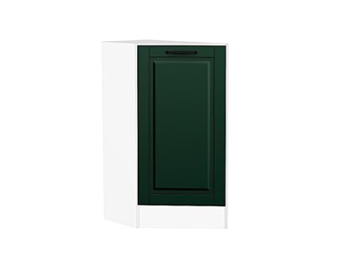 Кухонный  Шкаф нижний торцевой Дублин Белый, Special Green, каркас ЛДСП  Белый, фасад МДФ  Special Green,  816*296*552 sppr5VVTtoAR73664 - фото 3822018