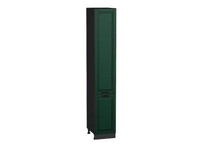 Кухонный  Шкаф пенал с 2-мя дверцами Дублин Graphite, Special Green, 2340, 400, каркас ЛДСП  Graphite, фасад МДФ  Special Green,  2336*400*574 sppr5VVTtoAR73774 - фото 3822054