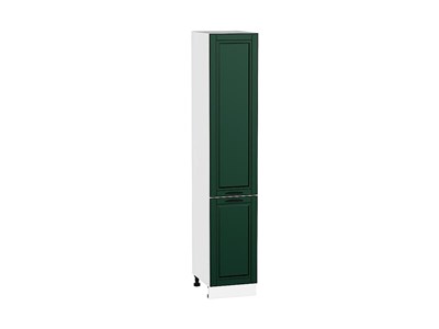 Кухонный  Шкаф пенал с 2-мя дверцами Дублин Белый, Special Green, 2140, 400, каркас ЛДСП  Белый, фасад МДФ  Special Green,  2132*400*574 sppr5VVTtoAR73726 - фото 3822060