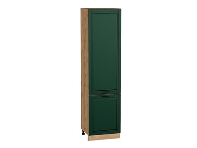 Кухонный  Шкаф пенал с 2-мя дверцами Дублин Дуб Вотан, Special Green, 2340, 600, каркас ЛДСП  Дуб Вотан, фасад МДФ  Special Green,  2336*600*574 sppr5VVTtoAR73759 - фото 3822071