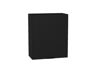 Кухонный  Шкаф верхний с 1-ой дверцей Евро Graphite, Антрацит, 720, 600, каркас ЛДСП  Graphite, фасад МДФ  Антрацит,  716*600*318 sppr5VVTtoAR59277 - фото 3822670