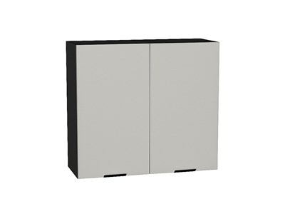 Кухонный  Шкаф верхний с 2-мя дверцами Евро Graphite, Агат, 720, 800, каркас ЛДСП  Graphite, фасад МДФ  Агат,  716*800*318 sppr5VVTtoAR59134 - фото 3822870