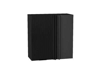 Кухонный  Шкаф верхний прямой угловой Евро Лайн Graphite, Антрацит, 720, 700, каркас ЛДСП  Graphite, фасад МДФ  Антрацит,  716*700*345 sppr5VVTtoAR60340 - фото 3823002