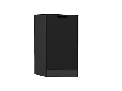 Кухонный  Шкаф нижний торцевой Евро Graphite, Антрацит, каркас ЛДСП  Graphite, фасад МДФ  Антрацит,  816*296*552 sppr5VVTtoAR58960 - фото 3823450
