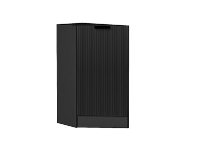Кухонный  Шкаф нижний торцевой Евро Лайн Graphite, Антрацит, каркас ЛДСП  Graphite, фасад МДФ  Антрацит,  816*296*552 sppr5VVTtoAR58970 - фото 3823459