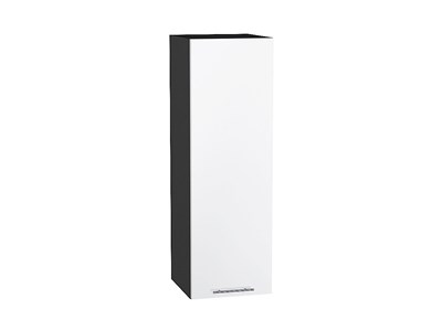 Кухонный  Шкаф верхний с 1-ой дверцей Валерия-М Graphite, Белый глянец, 920, 300, каркас ЛДСП  Graphite, фасад МДФ  Белый глянец,  920*300*318 sppr5VVTtoAR40077 - фото 3824505