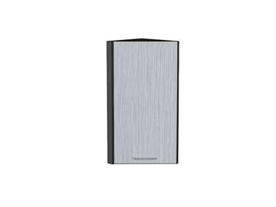 Кухонный  Шкаф верхний торцевой Валерия-М Graphite, Серый металлик дождь светлый, каркас ЛДСП  Graphite, фасад МДФ  Серый металлик дождь светлый,  716*300*304 sppr5VVTtoAR49037 - фото 3824923