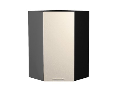 Кухонный  Шкаф верхний угловой Валерия-М Graphite, Бежевый металлик, 920, каркас ЛДСП  Graphite, фасад МДФ  Бежевый металлик,  920*600*600 sppr5VVTtoAR51398 - фото 3824982