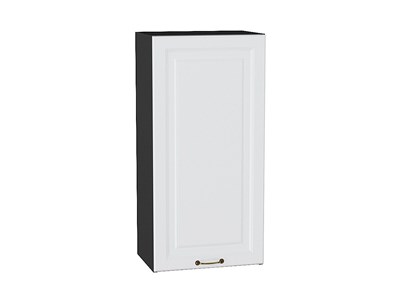 Кухонный  Шкаф верхний с 1-ой дверцей Ницца Graphite, Белый, 920, 450, каркас ЛДСП  Graphite, фасад МДФ  Белый,  920*450*318 sppr5VVTtoAR54597 - фото 3826986
