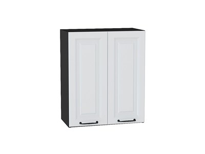 Кухонный  Шкаф верхний с 2-мя дверцами Ницца Graphite, Blanco, 720, 600, каркас ЛДСП  Graphite, фасад МДФ  Blanco,  716*600*318 sppr5VVTtoAR44255 - фото 3827411