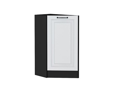 Кухонный  Шкаф нижний торцевой Ницца Graphite, Blanco, каркас ЛДСП  Graphite, фасад МДФ  Blanco,  816*296*552 sppr5VVTtoAR44463 - фото 3828366