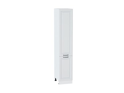 Кухонный  Шкаф пенал с 2-мя дверцами Ницца Белый, Blanco, 2140, 400, каркас ЛДСП  Белый, фасад МДФ  Blanco,  2132*400*574 sppr5VVTtoAR33750 - фото 3828543