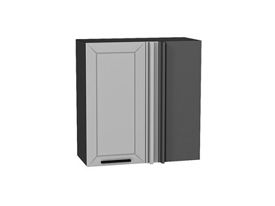 Кухонный  Шкаф верхний прямой угловой Глетчер Graphite, Гейнсборо Силк, 690, каркас ЛДСП  Graphite, фасад МДФ  Гейнсборо Силк,  716*690*345 sppr5VVTtoAR47735 - фото 3829863