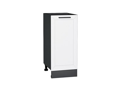 Кухонный  Шкаф нижний с 1-ой дверцей Глетчер Graphite, Айленд Силк, 350, каркас ЛДСП  Graphite, фасад МДФ  Айленд Силк,  816*350*478 sppr5VVTtoAR65344 - фото 3829937