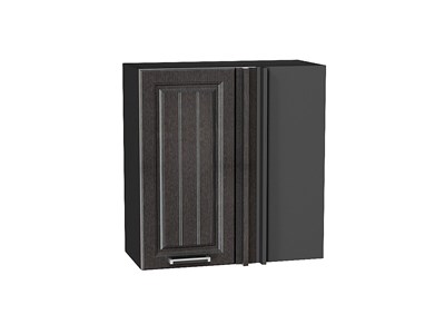Кухонный  Шкаф верхний прямой угловой Прага Graphite, Венге премиум, 720, 700, каркас ЛДСП  Graphite, фасад МДФ  Венге премиум,  716*700*345 sppr5VVTtoAR60368 - фото 3830858