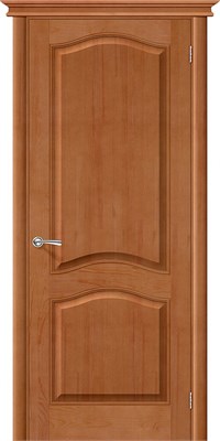 Межкомнатная дверь   М7 Т-05 (Светлый Лак) 200*60,  классика,  глухие,  100% массив сосны. spBRV011-0103 - фото 3832985