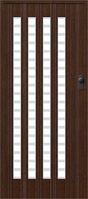 Межкомнатная складная дверь   Браво-011 Венге 203*86,  ,  глухие,  ПВХ spBRV153-021 - фото 3833002