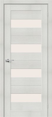 Межкомнатная дверь   Порта-23 Bianco Veralinga Magic Fog 200*60,  модерн,  остекленные,  Композитный мебельный щит на основе высококачественного соснового бруса и MDF. spBRV057-0103 - фото 3833138