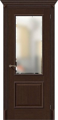 Межкомнатная дверь   Классико-13 Thermo Oak Magic Fog 200*60,  классика,  остекленные,  Композитный мебельный щит на основе высококачественного соснового бруса и MDF. spBRV097-0178 - фото 3833354