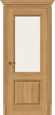 Межкомнатная дверь   Классико-33 Anegri Veralinga White Сrystal 200*60,  классика,  остекленные,  Композитный мебельный щит на основе высококачественного соснового бруса и MDF. spBRV097-0270 - фото 3833401