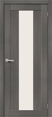 Межкомнатная дверь   Порта-25 Grey Veralinga Magic Fog 200*60,  модерн,  остекленные,  Композитный мебельный щит на основе высококачественного соснового бруса и MDF. spBRV082-0614 - фото 3833822