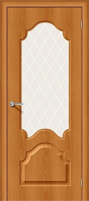 Межкомнатная дверь   Скинни-33 Milano Vero White Сrystal 200*60,  классика,  остекленные,  Брус хвойных пород, МДФ, сотовый наполнитель. spBRV146-0482 - фото 3833924
