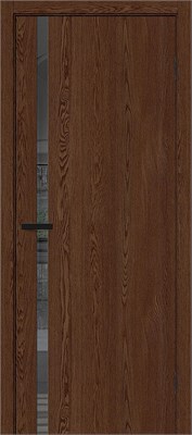 Межкомнатная дверь   Браво-1.55 Brown Dreamline Mirox Grey 200*60,  модерн,  остекленные, spBRV153-1031 - фото 3834058