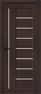 Межкомнатная дверь   Браво-29 Wenge Melinga Magic Fog 200*60,  модерн,  остекленные, spBRV153-1128 - фото 3834161