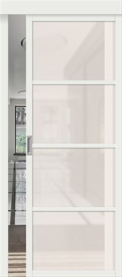 Межкомнатная дверь   Твигги-11.3 White Matt Magic Fog 200*60,  модерн,  остекленные, spBRV066-0206 - фото 3834178