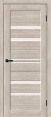 Межкомнатная дверь   Браво-30 Cappuccino Melinga Magic Fog 200*60,  модерн,  остекленные, spBRV153-1244 - фото 3834188