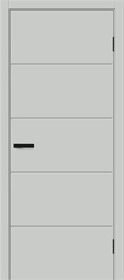 Межкомнатная дверь   Граффити-1.Д Grey Pro 200*60,  модерн,  глухие, spBRV146-1598 - фото 3834592