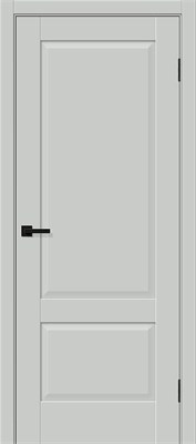 Межкомнатная дверь   Прима-12 Grey Silk 200*60,  неоклассика,  глухие, spBRV169-0285 - фото 3834681