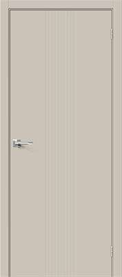 Межкомнатная дверь   Граффити-21 Creamy 200*60,  модерн,  глухие,  Брус хвойных пород, МДФ, сотовый наполнитель. spBRV013-1426 - фото 3834802