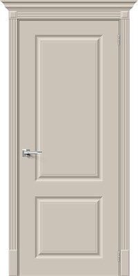 Межкомнатная дверь   Скинни-12 Creamy 200*60,  классика,  глухие,  Брус хвойных пород, МДФ, сотовый наполнитель. spBRV013-1454 - фото 3834812