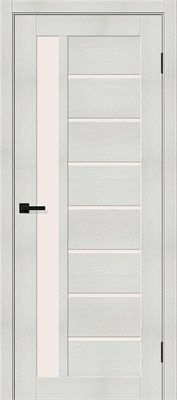 Межкомнатная дверь   Браво-27.Л Bianco Melinga Magic Fog 200*60,  модерн,  остекленные, spBRV153-4504 - фото 3835096