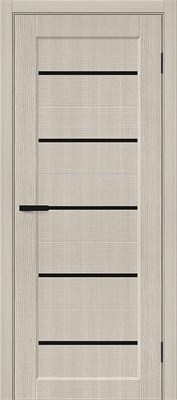Межкомнатная дверь   Мода-22 Black Line Cream Melinga 200*60,  модерн,  глухие, spBRV153-4439 - фото 3835108