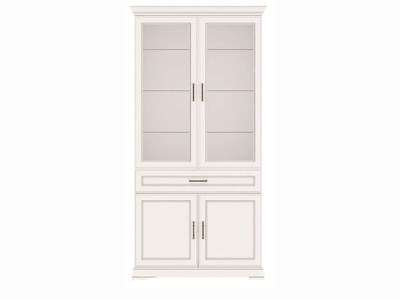 Шкаф-витрина Флоренция REG2W2D1S 28320001BRWby - фото 3837356