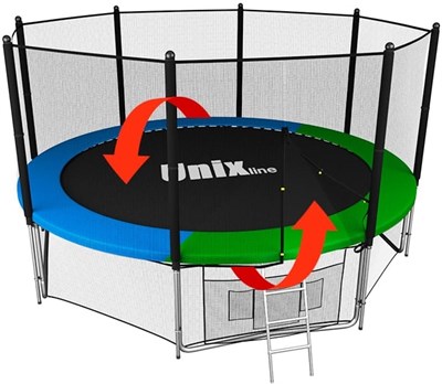 Батут UNIX Line Classic 14 ft (outside) msk25 unt_TRUCL14OUT - фото 3845014