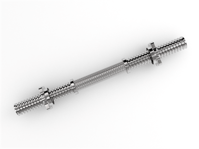 Гриф гантельный UNIX Fit 41 см / 25 мм Chrome msk25 unt_BU410CE - фото 3845078